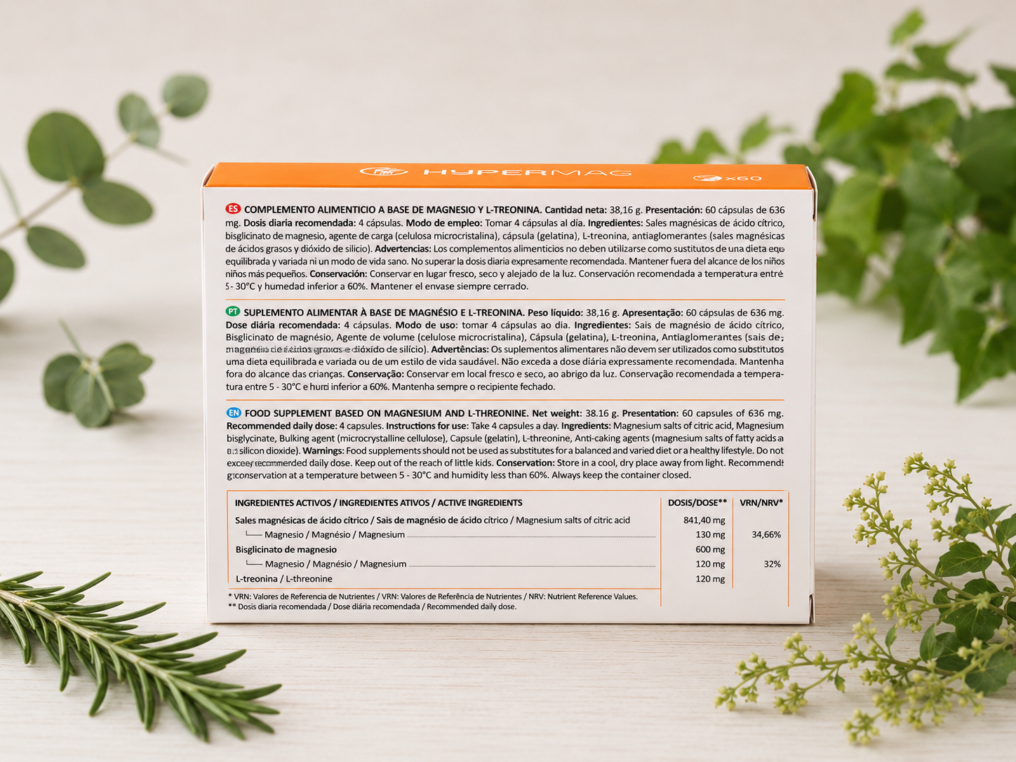 Ingredientes de HyperMag